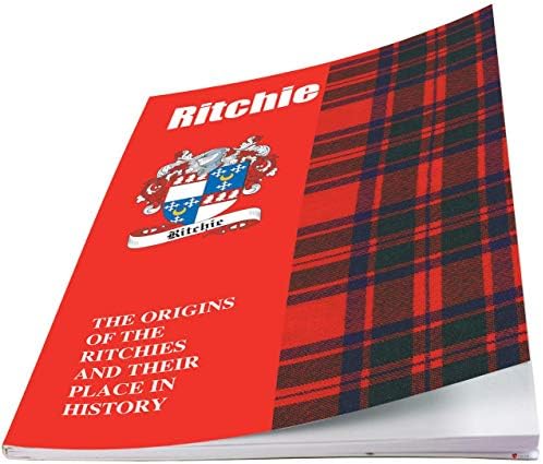 אני Luv Ltd Ritchie Astract חוברת Ancestry היסטוריה קצרה של מקורות השבט הסקוטי