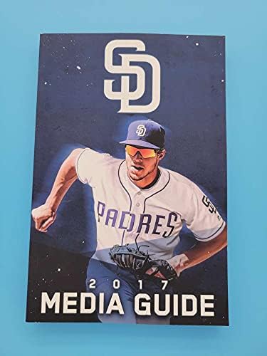 מדריך המדיה הבייסבול של סן דייגו פדרס MLB 2017 NR MINT