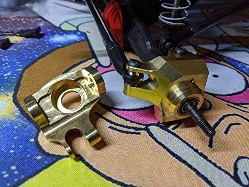 Benedict Harry Brass Heavy Duty Pranuckle Pranuckle עבור 1/10 RC Axial SCX10 II Honcho 90046 48G/PC