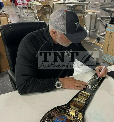 דיזל חתום וכתוב WWE Beartentinenal Bampion חגורה JSA COA קווין נאש - פריטים שונים של ההיאבקות החתימה