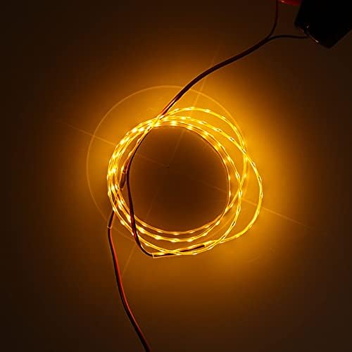 רצועת LED 90 סמ 90 שבבי מנורה תאורה דקורטיבית של הסביבה 12 וולט קישוט אור גמיש אוניברסלי לקישוט