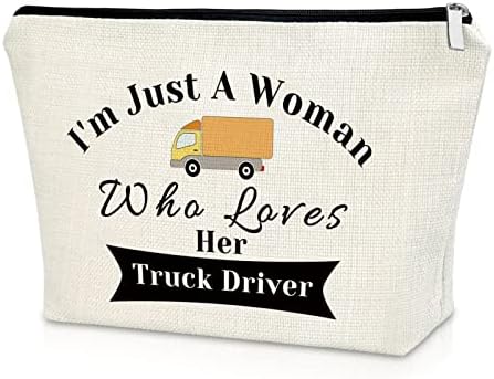 נהג משאית מתנה משאית אשת מתנות תיק איפור חדש מתנות נהג משאית מתנות ליום הולדת לחברה שקית קוסמטיקה