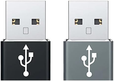 USB-C נקבה ל- USB מתאם מהיר זכר תואם את Nokia 7+ שלך למטען, סנכרון, מכשירי OTG כמו מקלדת, עכבר, מיקוד,