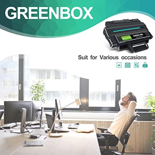 GreenBox מיוצר מחדש 3210 מחסנית טונר להחלפת Xerox 3210 3220 106R01486 עבור WorkCentre 3210 3210N 3220 מדפסת,