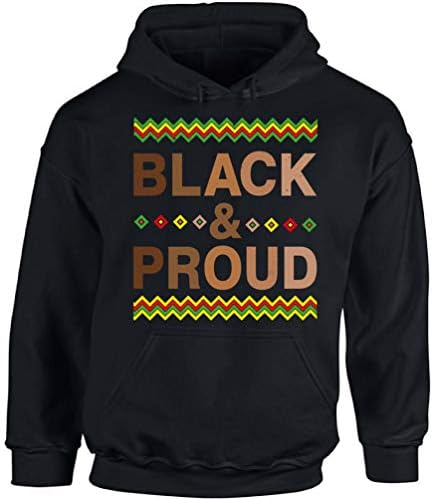 סוודר חודש היסטוריה שחור לנשים גברים שחורים חיים חומר קפוצ'ון תלבושות גאווה שחורות