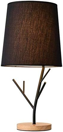 ZXZB מנורה מנורה שולחן מנורה עץ עץ עץ ענף שולחן