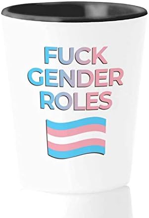 להט 'ב כוס שוט 1.5 עוז-אף תפקידי מגדר-שוויון זכויות גאווה טבעונית הומו טרנסג' נדר פמיניסטית דו-מינית