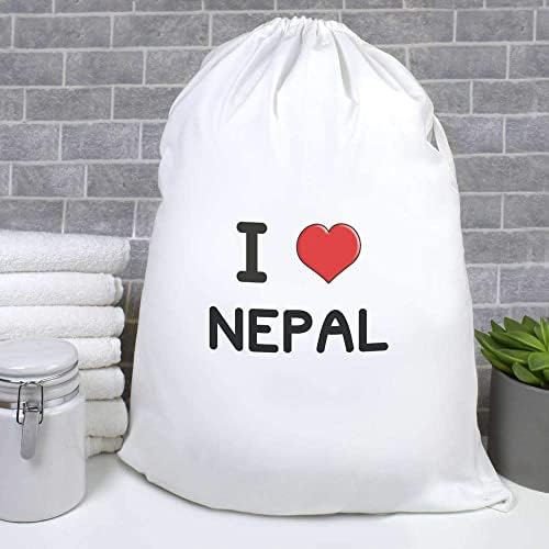 אזידה' אני אוהב נפאל ' כביסה/כביסה / אחסון תיק