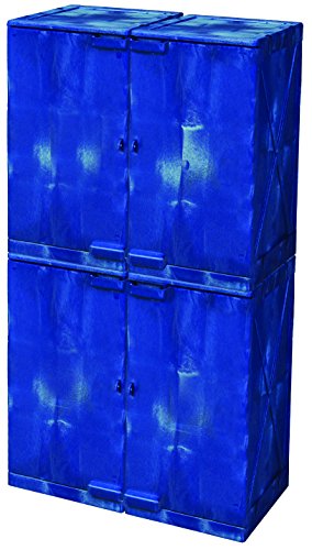 נשר M48CRA ארון פולי מודולרי, 4 דלתות, 48 גל, כחול