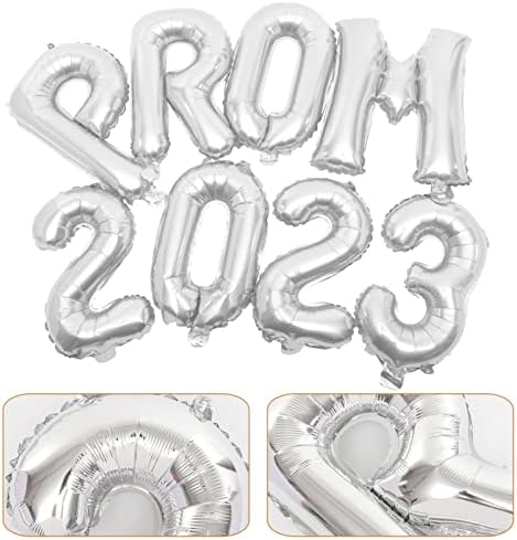 Pretyzoom Prom 2023 בלונים 16 אינץ 'סיום סיום סיום קישוט