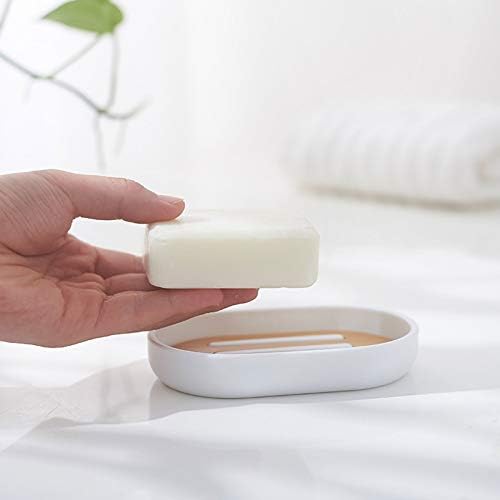 צלחת סבון ZCMEB מחזיק סבון מעץ קופסת סבון עץ קופסת קופסת מיכל מגש מיכל מתלה