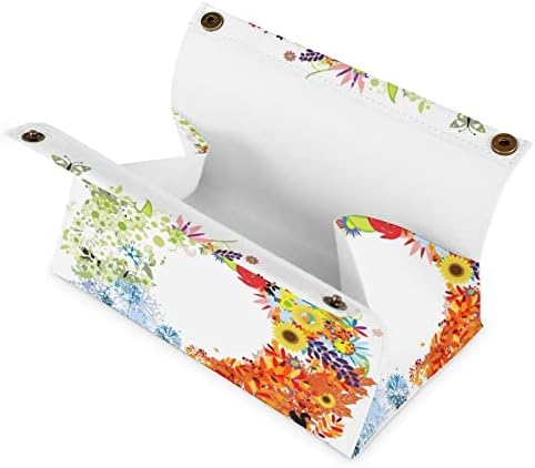 מחזיק רקמות פרחים צבעוני מתקן תפאורה ביתית כיסוי מפית למטבח סלון אמבטיה