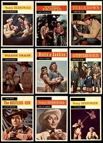 1958 Topps TV Westerns Sette Set nm
