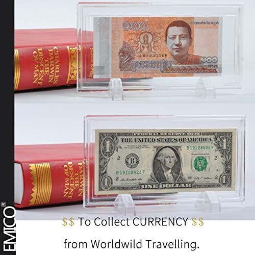 מסגרת מחזיק לוח נייר צילום מטבע מוצק עבור דולר ביל רגיל