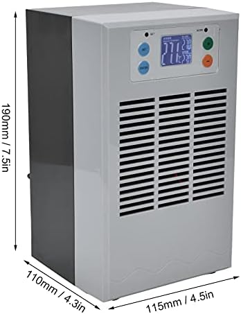 מקרר מים אלקטרוני אקווריום מכונת חימום קירור דיגיטלית 35 ליטר 100 וולט סטק-200 100-240 וולט תרמוליזה