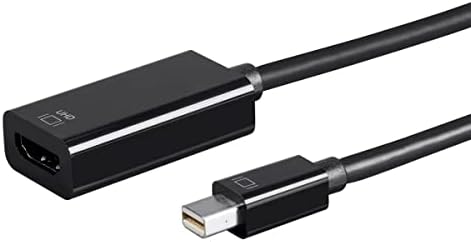 Monoprice Mini DisplayPort 1.2a ל- 4K ב- 60Hz HDMI Active UHD מתאם, שחור