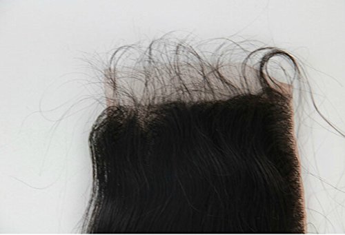 דג 'ון שיער 6 א תחרה סגירת 5 5 מונגולי בתולה שיער טבעי גוף גל מולבן קשרים טבעי צבע