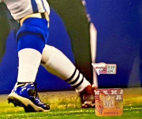 אינדיאנפוליס קולטס אנדרו מזל חתום 16x20 תמונה LE 11/25 קנאים פאניני הולו - תמונות NFL עם חתימה