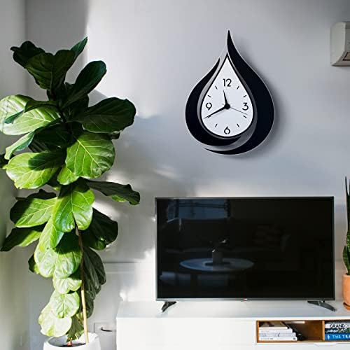 שעון קיר דקורטיבי של MEISD לעיצוב סלון, שעוני קיר מודרניים סוללה המופעלת למשרד מטבח לחדר שינה, 22