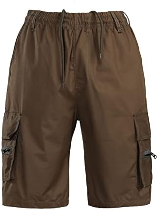 מכנסי מטען של קאם לגברים, קיץ עבודה מזדמן חדש ללבוש עבודות ספורט מזדמנים מרובות כיס