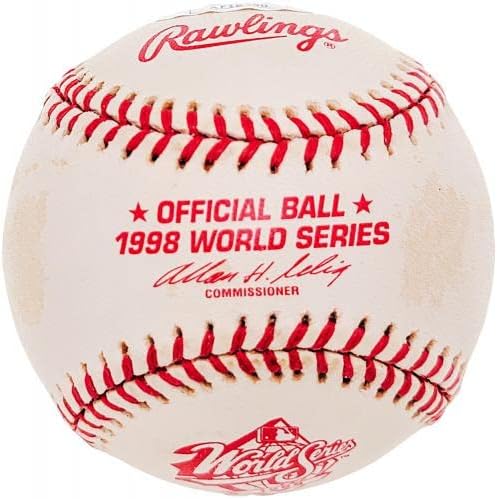 טוני גווין חתימה רשמית 1998 סדרה עולמית לוגו מהדורה מוגבלת בייסבול סן דייגו פאדרס JSA AF18290 -