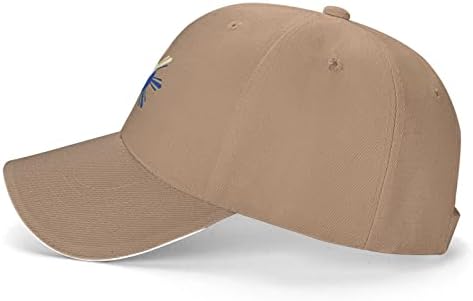 כובע בייסבול דגל פיליפיני יוניסקס מתאים לגברים נשים אבא מתכוונן כובע כובע שטר כובע