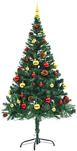 עץ חג מולד מלאכותי, עצי חג מולד מסחריים, קישוטים לחג חג המולד, עם 4 אפקטים של תאורה, לקישוטים