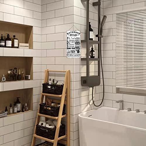 כללי האמבטיה של קיזואה היו מסודרים שטפו את הידיים בציר מתכת תליית חידוש שלט בית חווה עיצוב בית לשירותים,