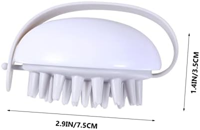 המוטון סיליקון אמבטיה מברשת מברשת חשמלית לשיער מברשת שיער סיליקון מברשת ניקוי חשמלי מברשת קרצף 2 יחידות