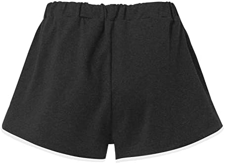 מכנסיים קצרים מותניים גבוהים של UQrzau קיץ 2022 ספורט ריצה מכנסיים מכנסיים קצרים מכנסיים המותניים