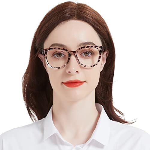 Aezuni Retro משקפי קריאה גדולים נשים קוראי אופנה מסוגננים 1.0 1.25 1.5 1.75 2.0 2.25 2.5 2.75 3.0 3.5 4.0 5.0