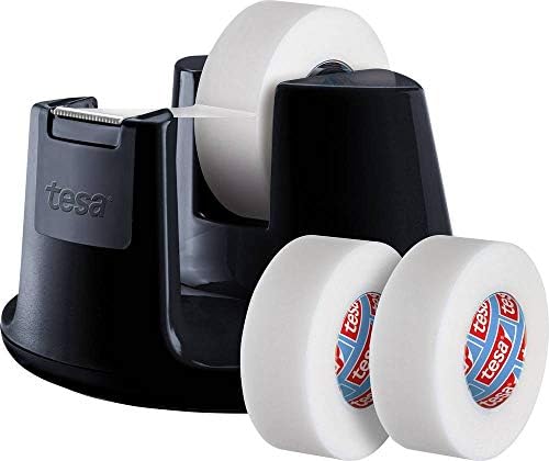 TESA קל חתך קומפקטי פרומו ערך חבילת Tesafilm Eco & Clear 2 x 33 מ ': 19 ממ + מתקן