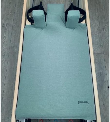 Reformerfit Pilates מגבת/כיסוי עם כיסוי כולל לרפורמטור - הסטודיו - קצה שטוח