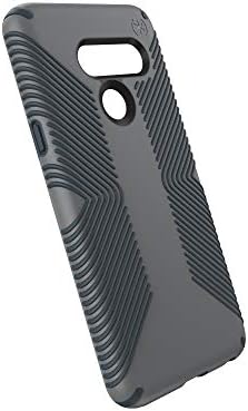 מוצרי Speck Presidio Grip Lg G8 ThinQ Case, גרפיט אפור/פחם אפור