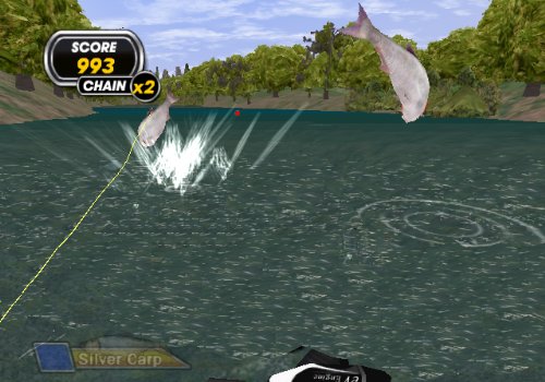 אקשן חיצוני חבילה כפולה Wii Remington Hunt Hunt Shimano Xtreme Fishing
