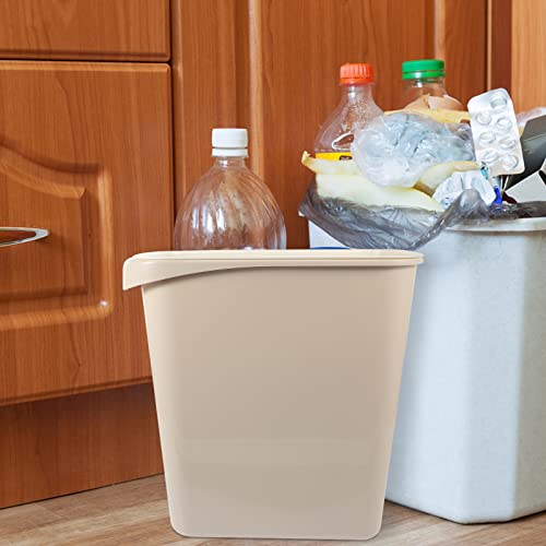 פלסטיק אשפה פחיות אין מכסה אשפה יכול פסולת סל מחזור פח אשפה פסולת ארגונית סל לבית משרד סלון חדר אמבטיה