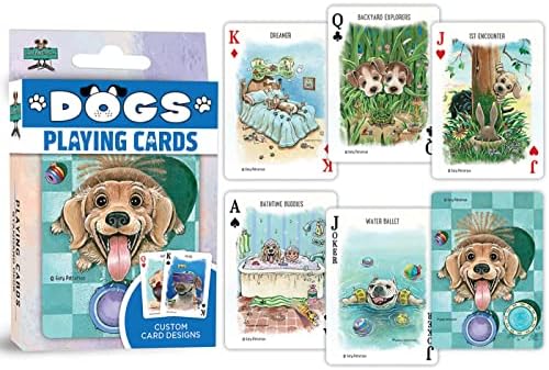 יצירות מופת מורשה באופן רשמי כלבים משחק קלפים-54 כרטיס סיפון למבוגרים