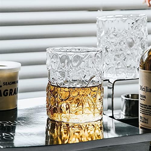 ויסקי יצירתי משקפיים גבוהה בורוסיליקט זכוכית מיושן יין כוס חלב ארוחת בוקר שקוף כוסות לחברים זכוכית