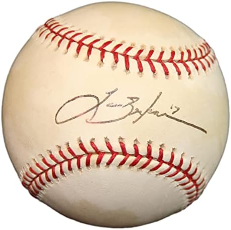 לאנס ברקמן חתם על בייסבול OML חתימה על חתימה על אסטרוס PSA/DNA AL82259 - כדורי בייסבול חתימה