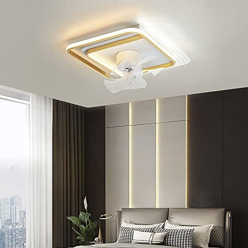 CCTUNG מאווררי תקרה מודרניים לעומק עם קלים ושקטים 6 מנורת מאוורר מהירות רוח לחדר ילדים בסלון חדר שינה