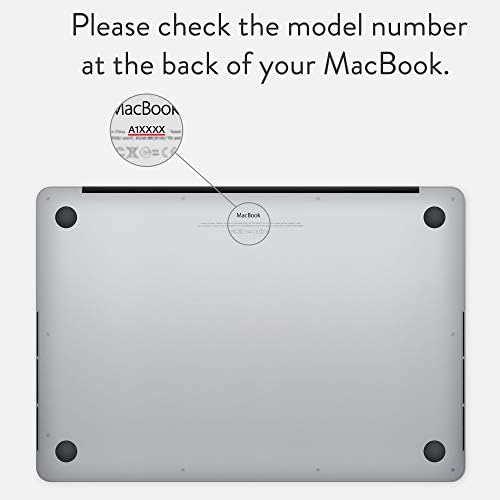 בורגה קשיח קשיח תואם ל- MacBook Pro 16 אינץ 'דגם: A2141 עם סרגל מגע ומגע מזהה גביש שיש כחול שיש