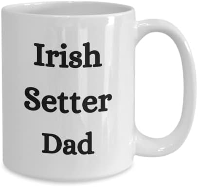 כוס אבא אירית אירית, אבא אירי, מתנה בשבילו, כוס סטרת אירית, כוס גזע כלבים, כוס קפה של אבא, אבא של כוס כלבים