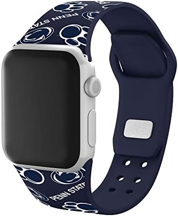 להקות זיקה Penn State Nittany Lions HD Watch Band תואם ל- Apple Watch