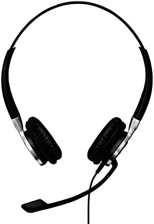סנהייזר אודיו לצרכן 660 יו אס בי מיליליטר-אוזניות עסקיות דו צדדיות / לסקייפ לעסקים וסנהייזר 630 יו אס
