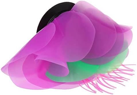 סימולציה ניאון פרח דגי טנק דקור צבעוני סיליקה ג ' ל לוטוס אקווריום קישוטי פרח צורת רב צבע קישוט