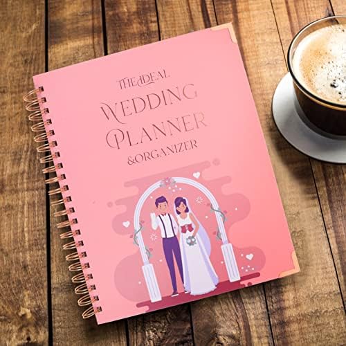 Nuobesty Bride Gifts ספר מתכנן לחתונה ומארגן לכלות מתנה למעורבות לזוגות תכנון כלות יומן מחברת מחברת