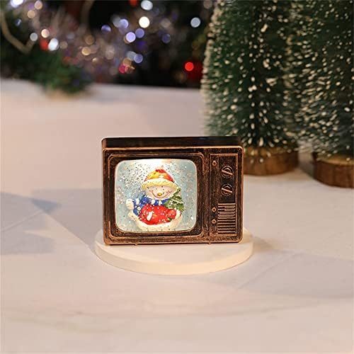 NAPCORE מקשטת את הטלוויזיה מנורת רוח מים טלוויזיה קישוטי חג המולד קישוטי חג המולד LED אור לילדים