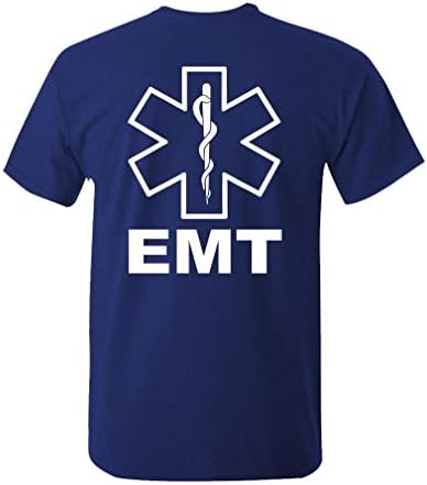 גופלר וי-2 אמט-טכנאי חירום רפואי 911-חולצת טריקו מכותנה לגברים