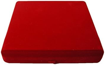 חנות תכשיטים קטיפה אדומה חדשה בסגנון שרשרת XL שרשרת פרל קופסת מתנה