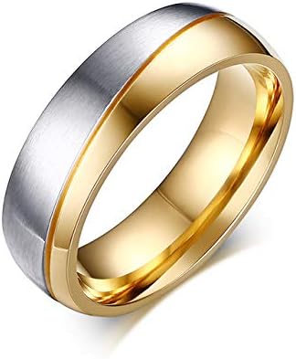 קולסו 6 ממ קלאסי חתונה להקות טבעת לנשים / גברים אהבה סינטטי אנילוס אישית טבעת אישית טבעת חקוק